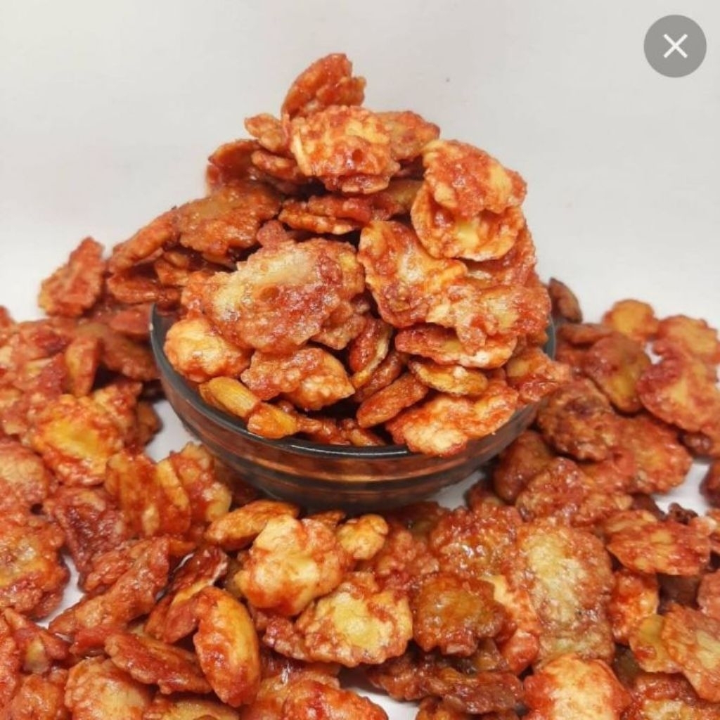 emping melinjo pedas manis satu bal 5kg