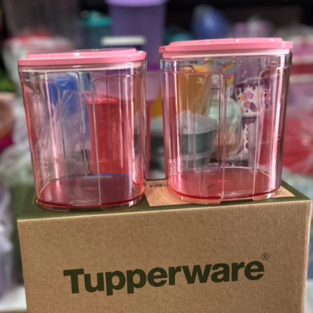 TOPLES KRISTAL TUPPERWARE ORI SET ISI 2 + box