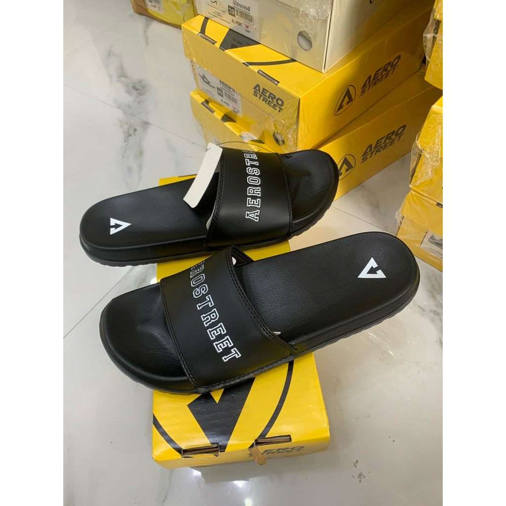 SANDAL AEROSTREET PRIME HITAM