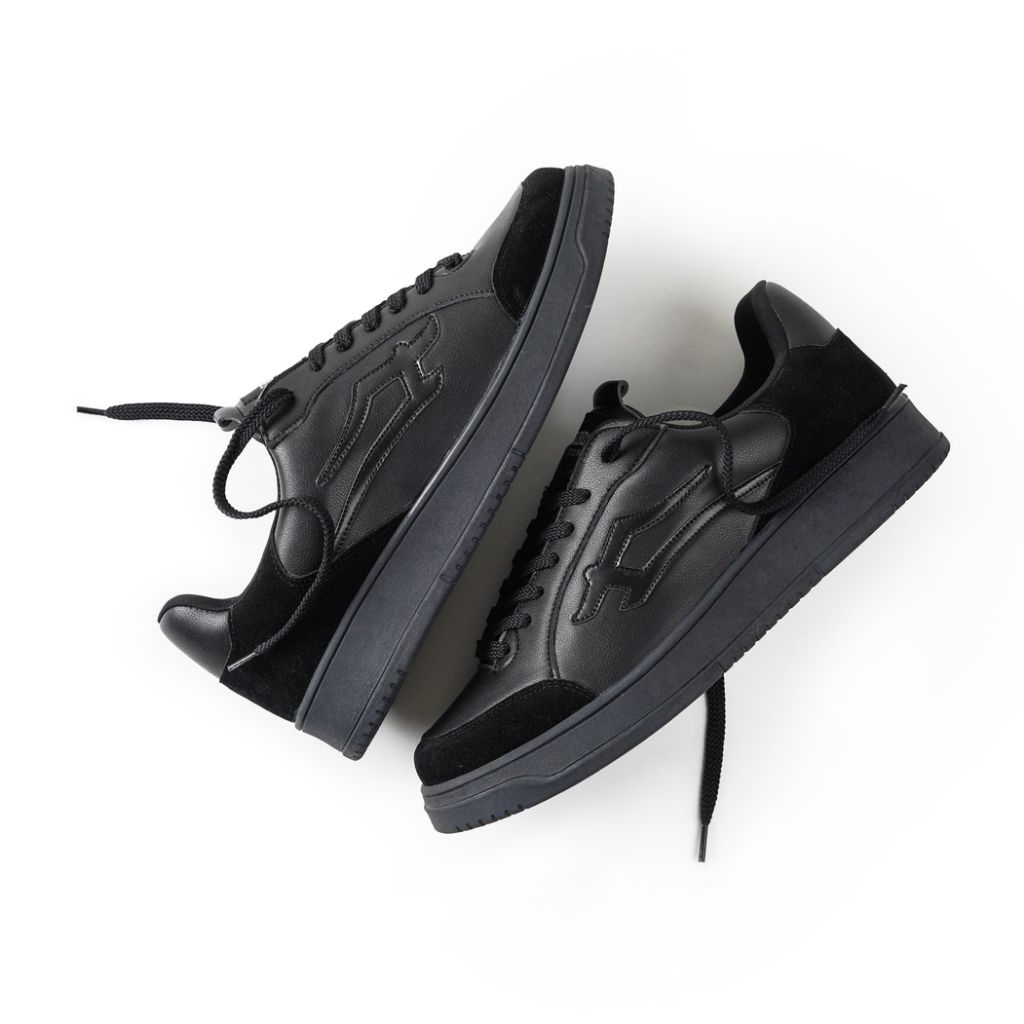 Indetion Inward - Rusher full Black | Sepatu Pria | Sneakers