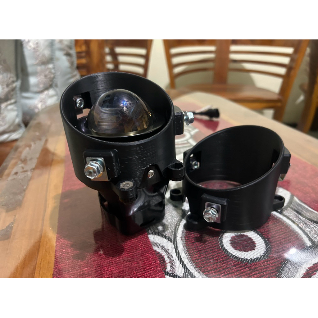 bracket foglamp nissan march