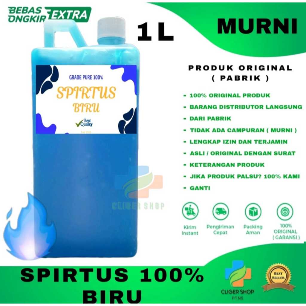 SPIRTUS MURNI / SPIRITUS / SPIRTUS 1 LITER