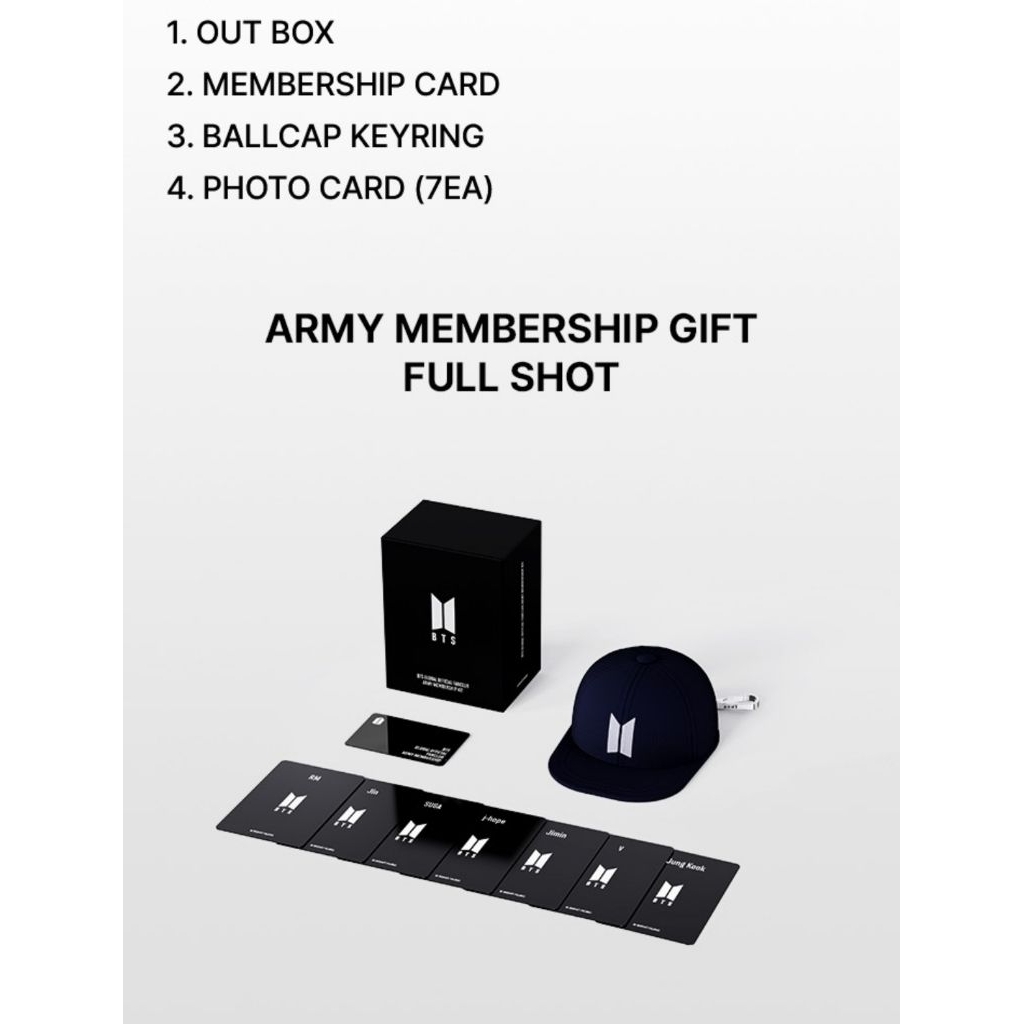 Membership Gift BTS [BACA DESKRIPSI]