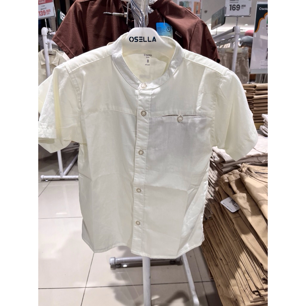 kemeja koko kera shanghai anak laki laki bu osella kids