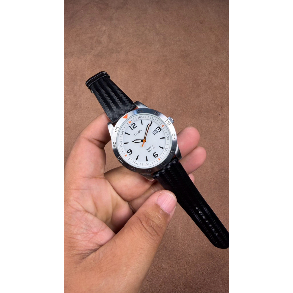 JAM TANGAN PRIA TIMEX INDIGLO T2N696 QUARTZ ORIGINAL