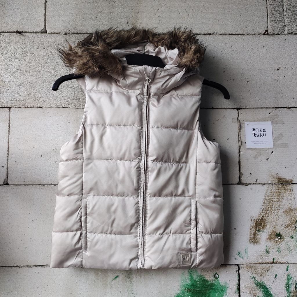 GAP Kids Winter Vest Rompi Gelembung Primaloft