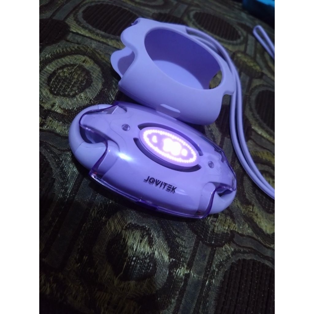 P310 Earphone Jovitek warna lilac Model kaya anting