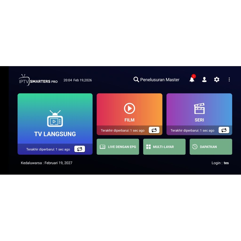 I P T V M3U Smarters TV Premium XCPro