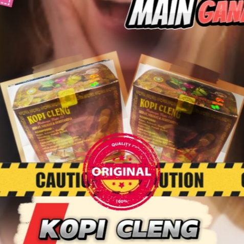 10 Sachet Kopi Cleng Original - Membantu Meningkatkan Stamina