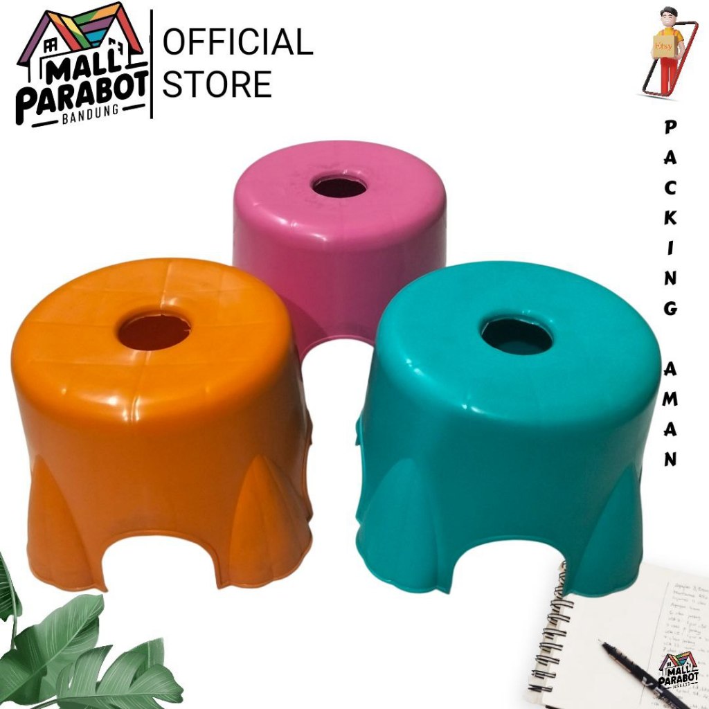 Kursi Kecil Plastik Minimalis - Jojodog Plastik - Bangku EXSOFT