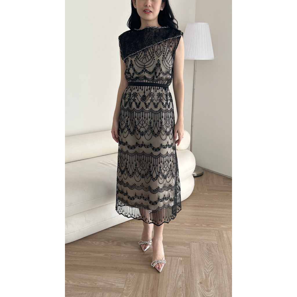 BELLA OUTER DRESS | outer brokat | outer batik | outer wisuda