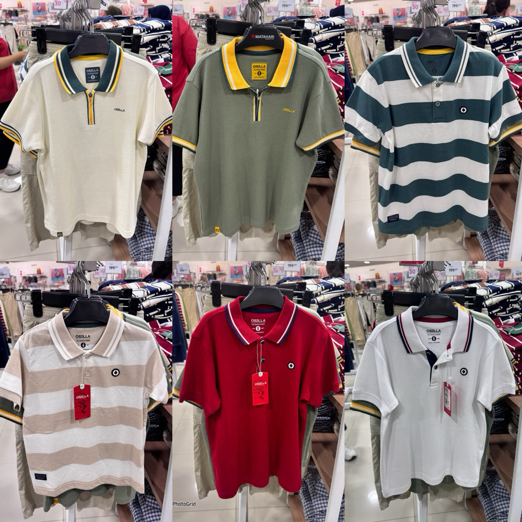 OSELLA KIDS - SALE Kaos Polo Shirt Anak Laki-Laki (4-14 Tahun)