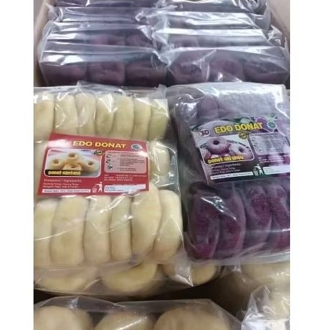 Edo Donat Kentang/Donat Ubi Ungu/20pcs