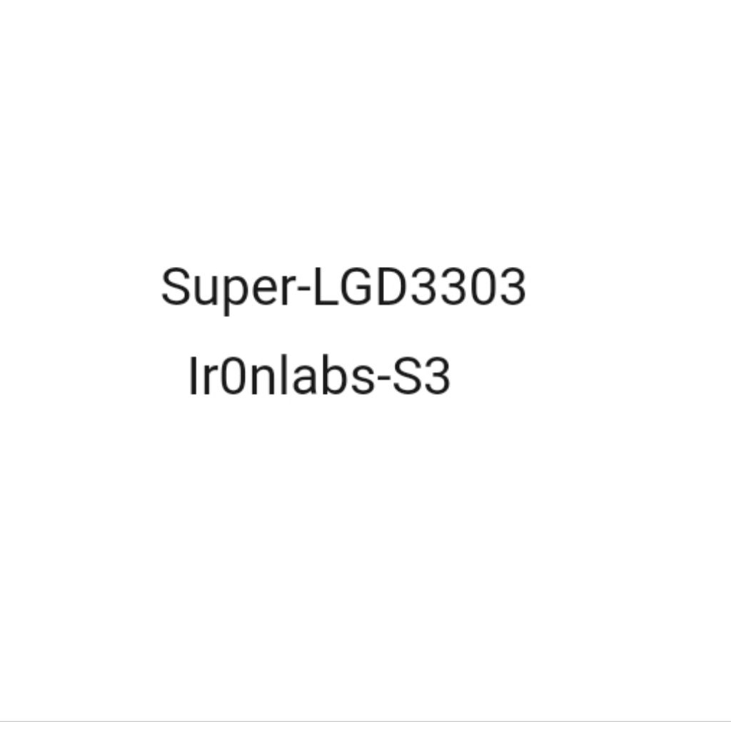 IronLabs-S3 SUPER-LGD3303 ORIGINAL