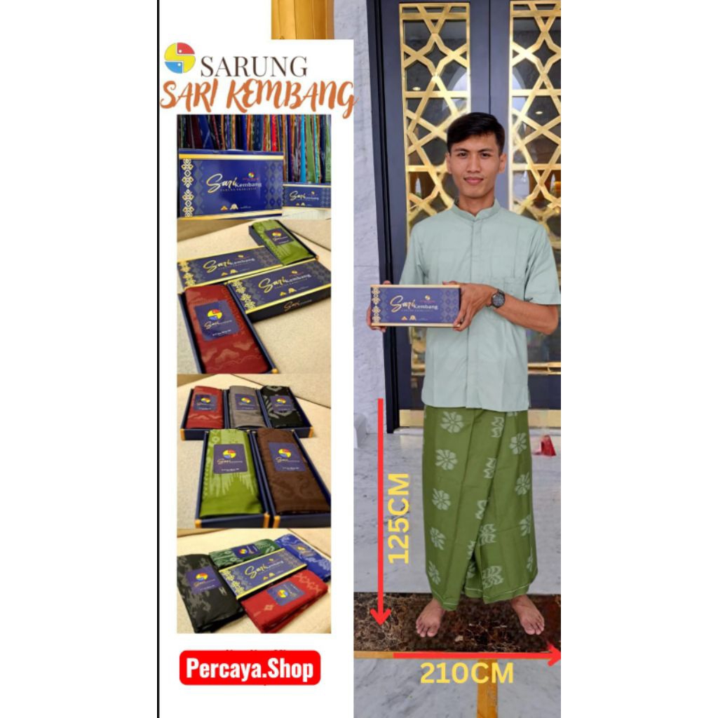 Sarung Sari Kembang by PT Sari Warna Asli