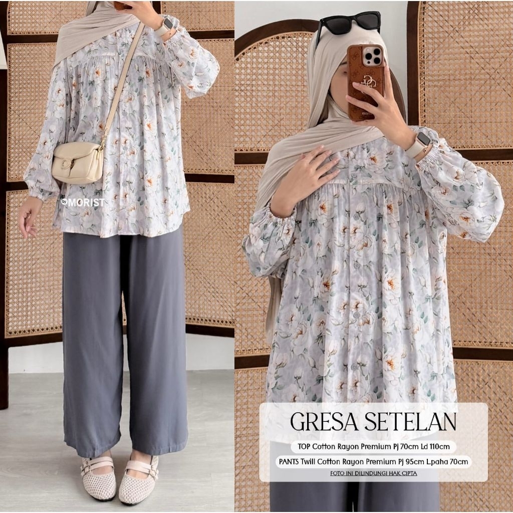 MOCA Gresa Liabi Set Setcel Oneset Morist MRS Meong Solo