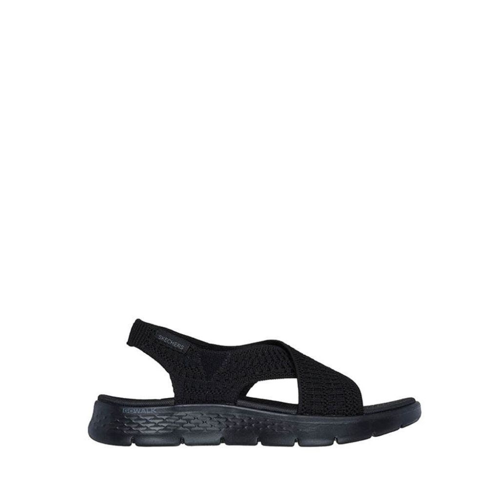 GO WALK Flex Women's Sandal - Black - SKE141427BBK