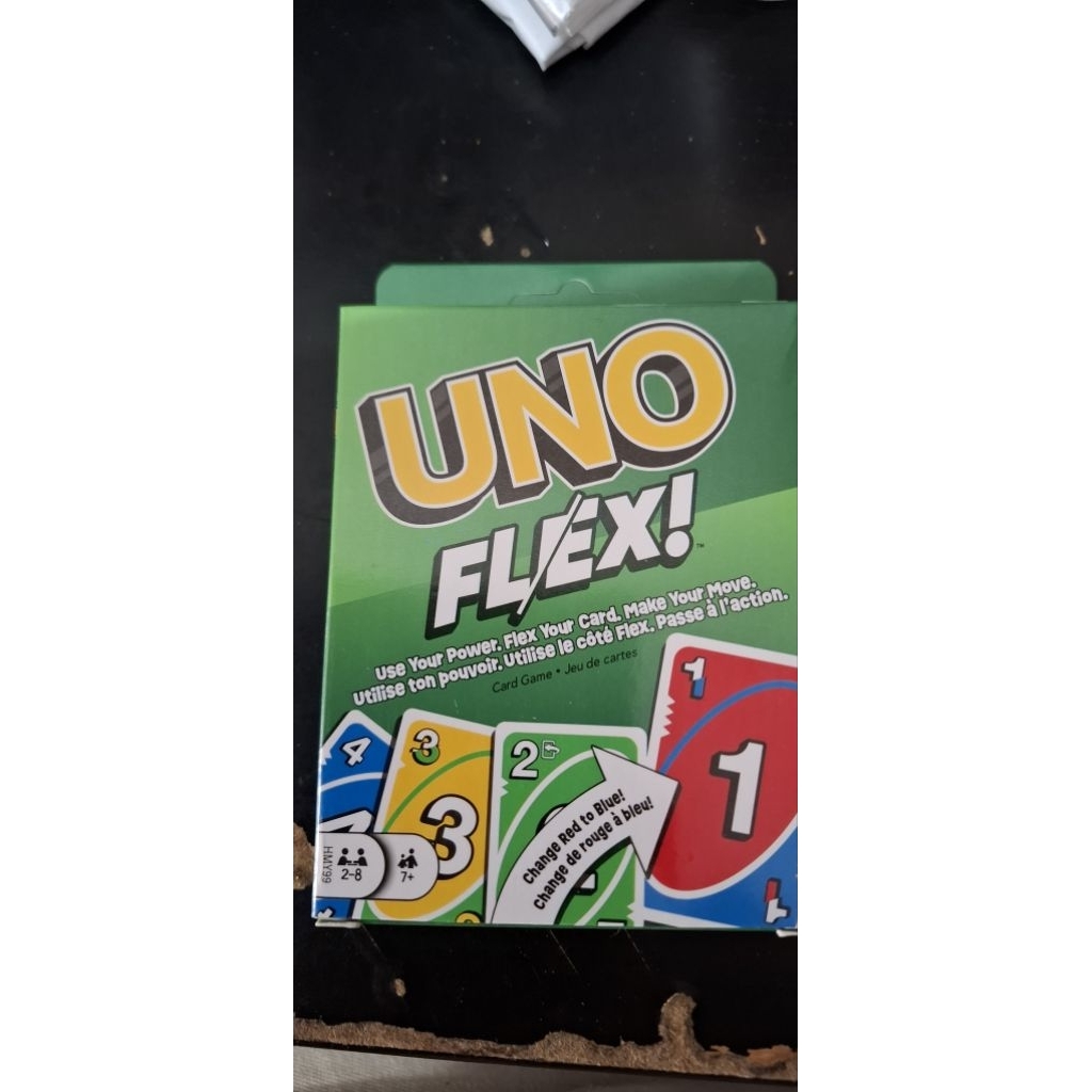 New - Kartu permainan keluarga UNO Flex