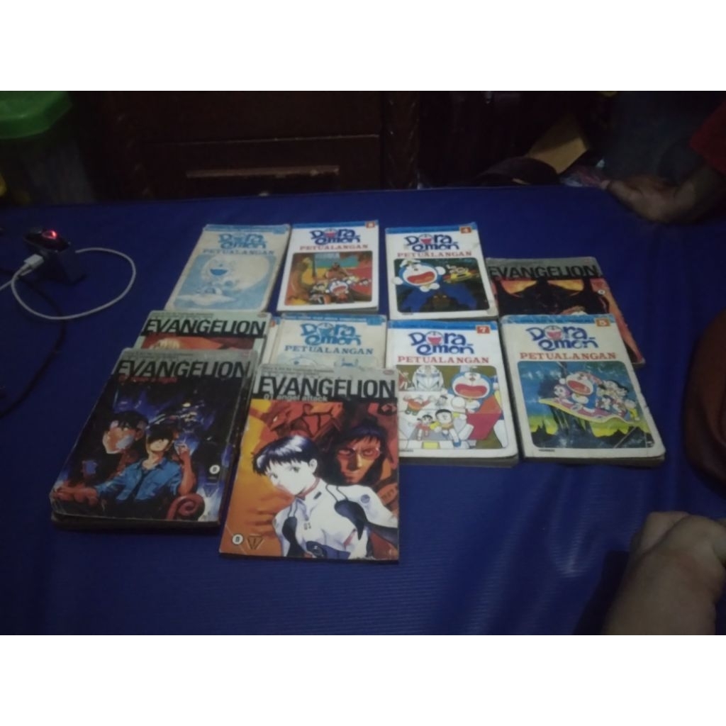 doraemon evangelion komik