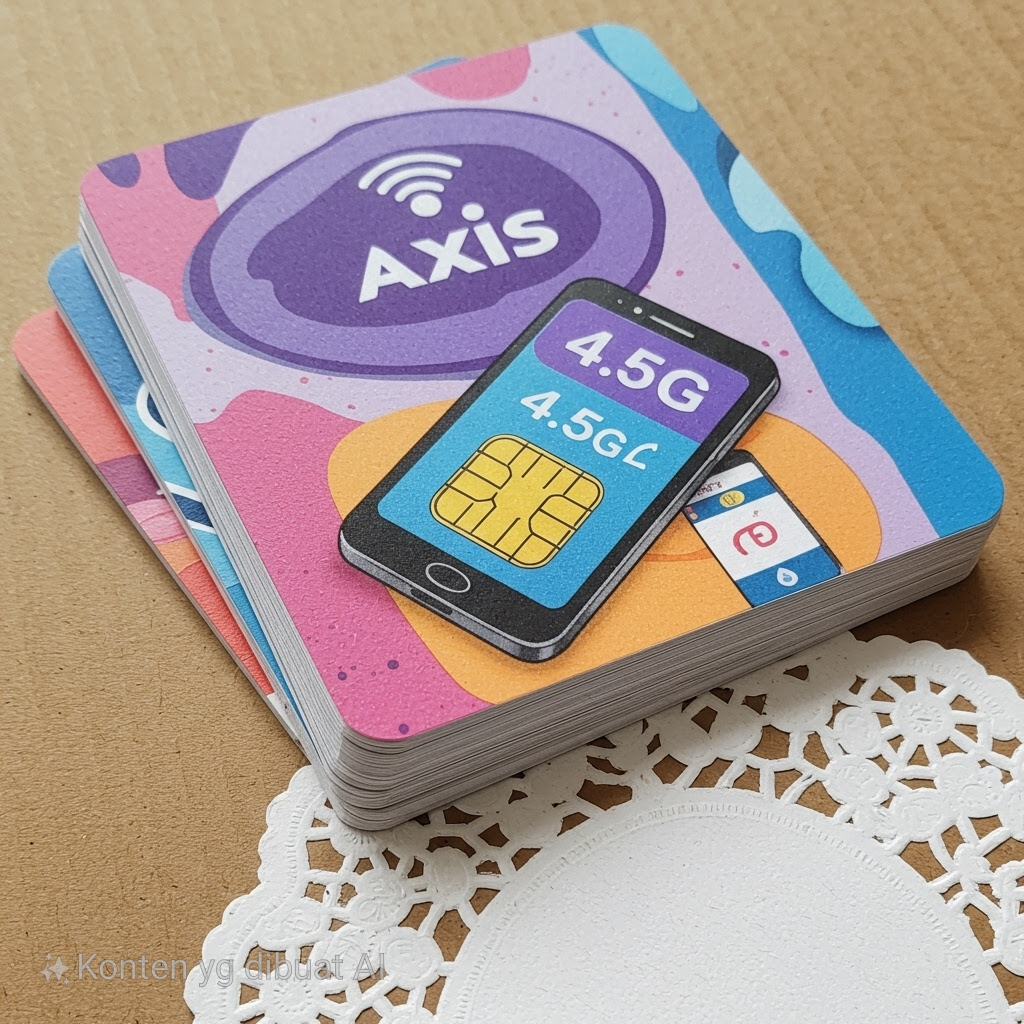 kartu perdana paket AXIS internet 3gb nasional(SEGEL)