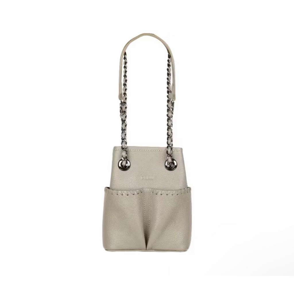 preloved peau bag taupe