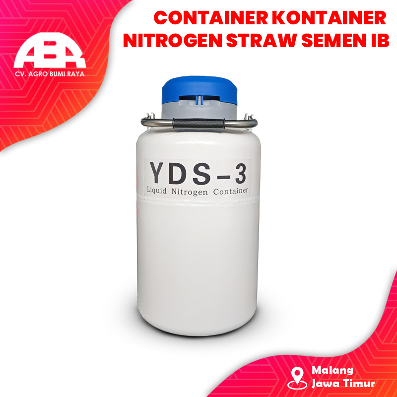 Container kontainer nitrogen straw semen IB