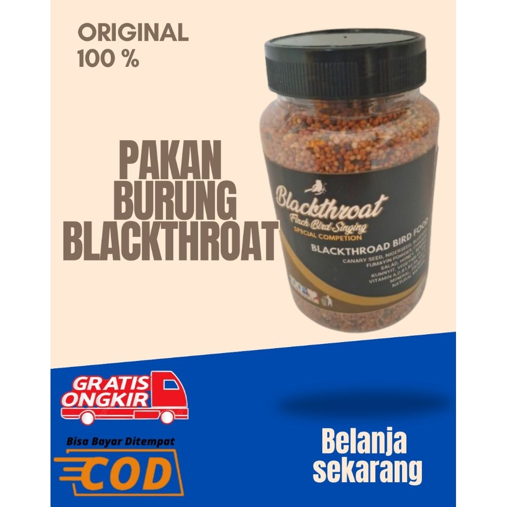 Pakan burung blackthroat Special Competion pakan-makanan blackthroat Murah