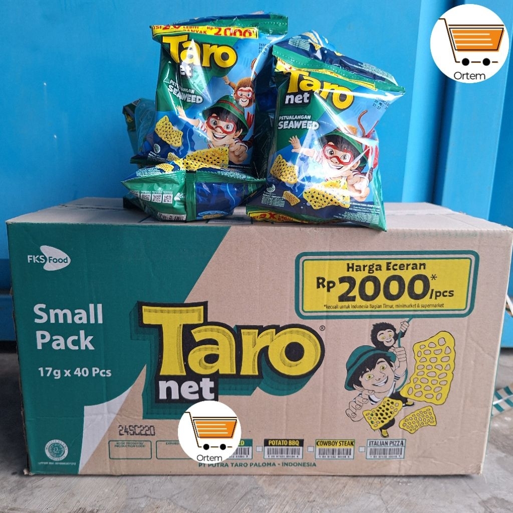 TARO NET 1 DUS | ECERAN 1000 | ECERAN 2000 | SNACK SEAWEED