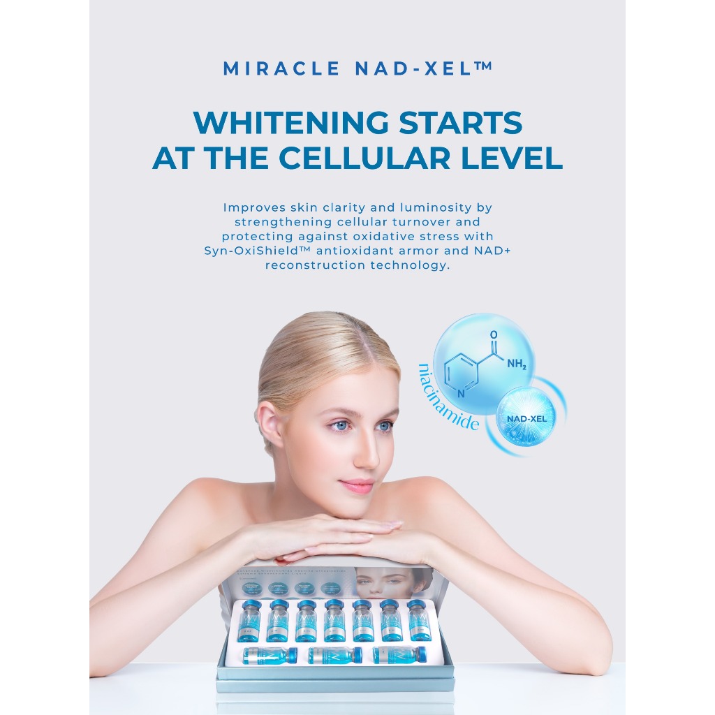 MIRACLE WHITE NAD-XEL ORIGINAL NEW PRODUK