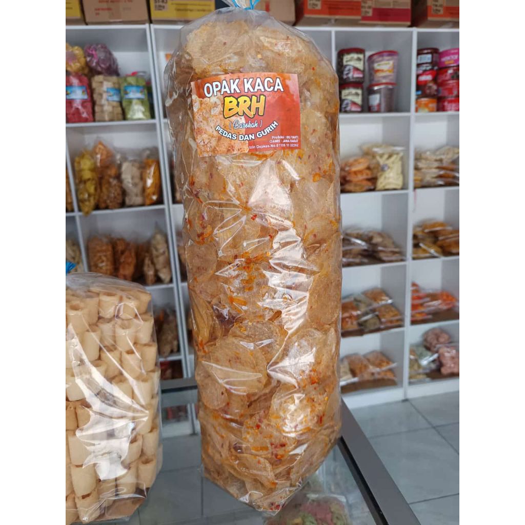 keripik kaca | Pikca | kripca pedes bal isi 1kg