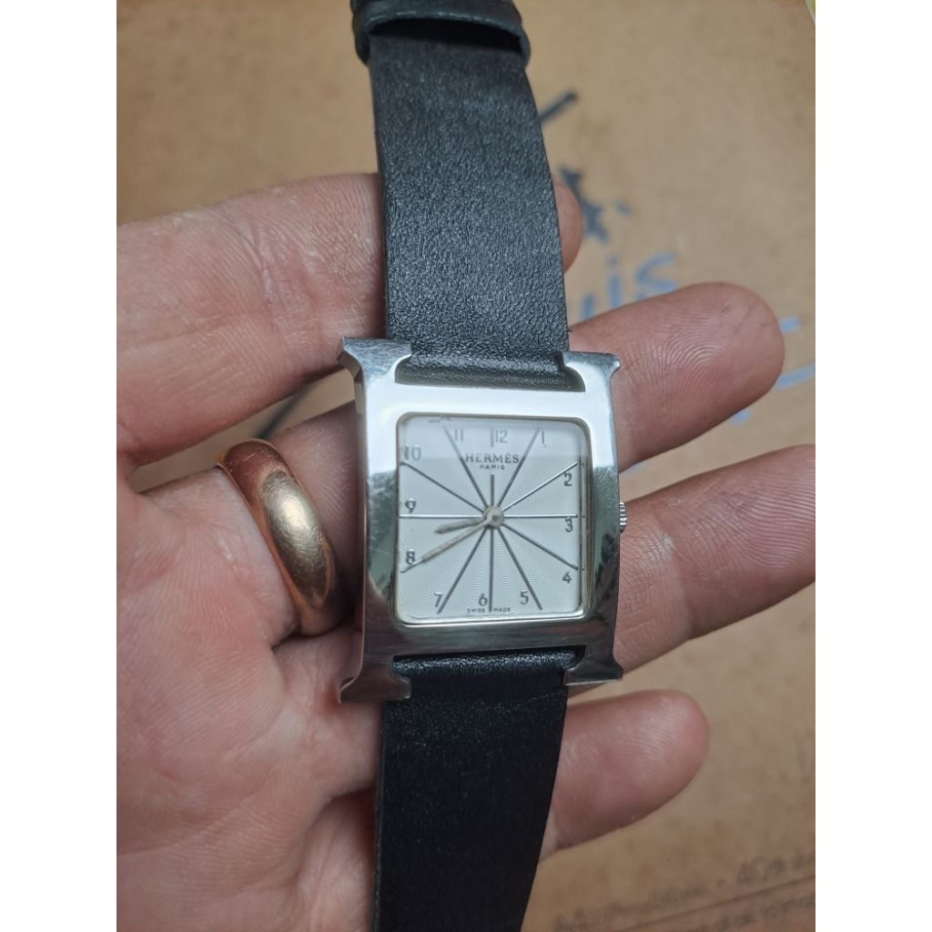 jam tangan second hermes  stanles stell bukan original