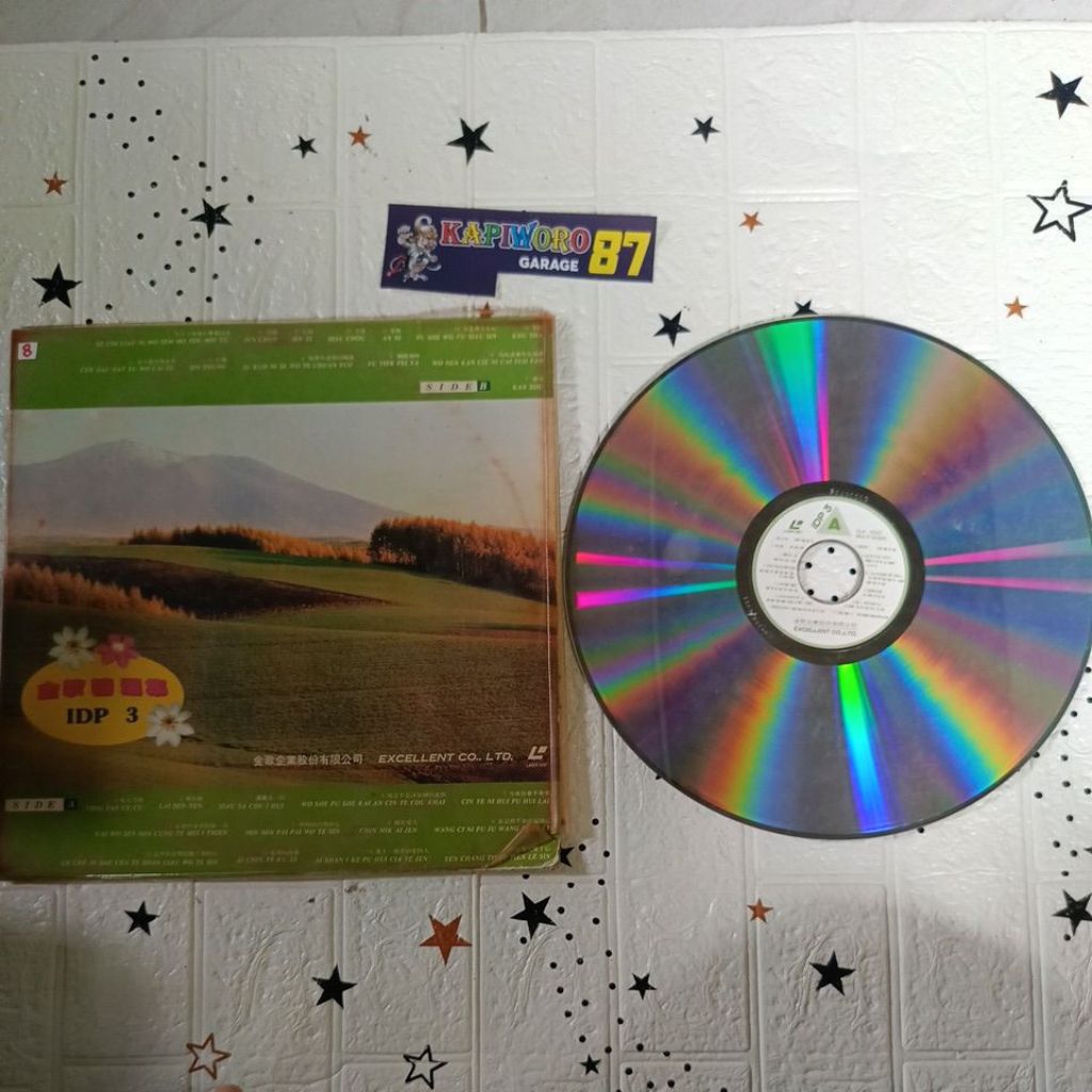 KASET LASER DISC,,,IDP 3