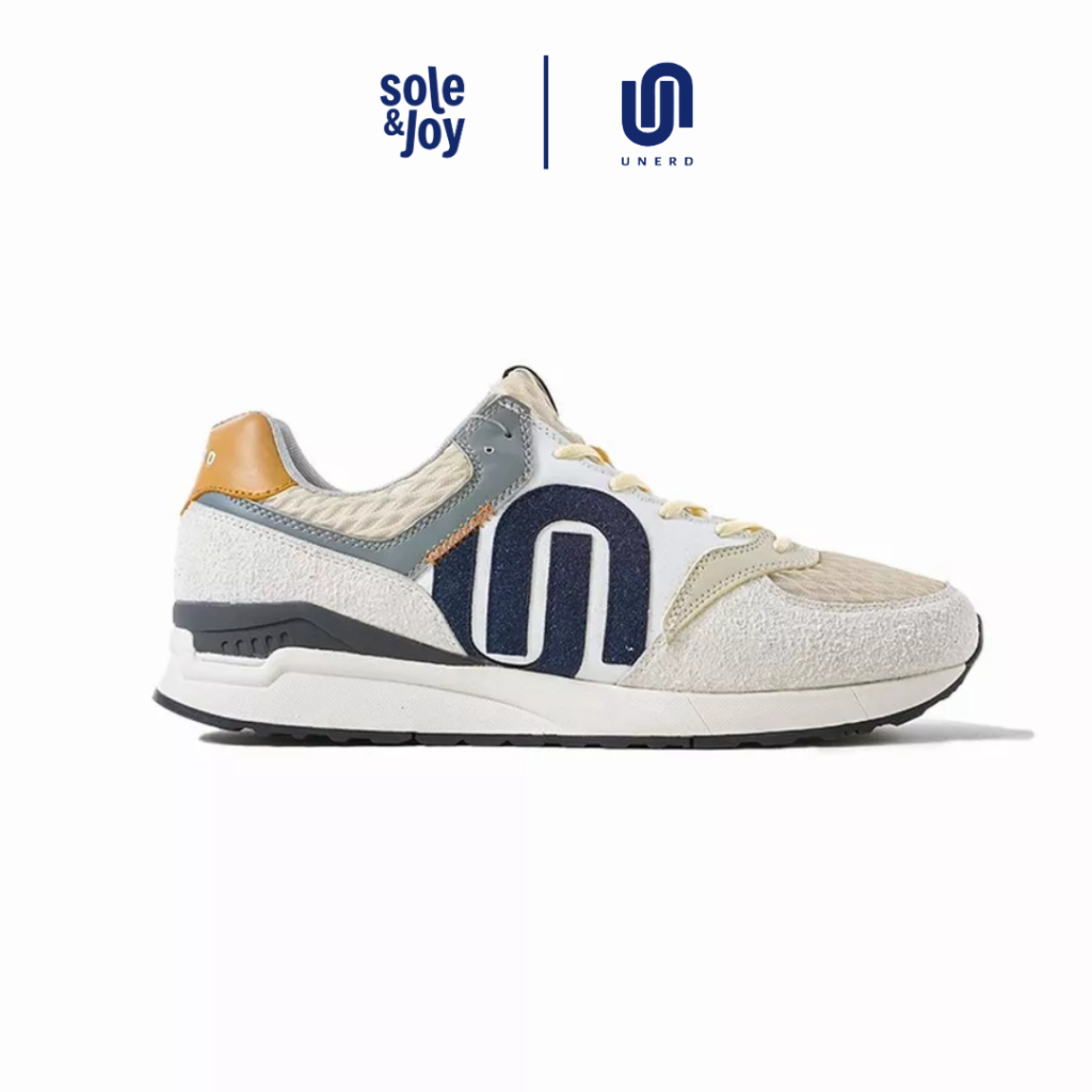 Unerd DHIGH VINTAGE WHITE Sepatu Sneakers Pria Wanita Soleandjoy