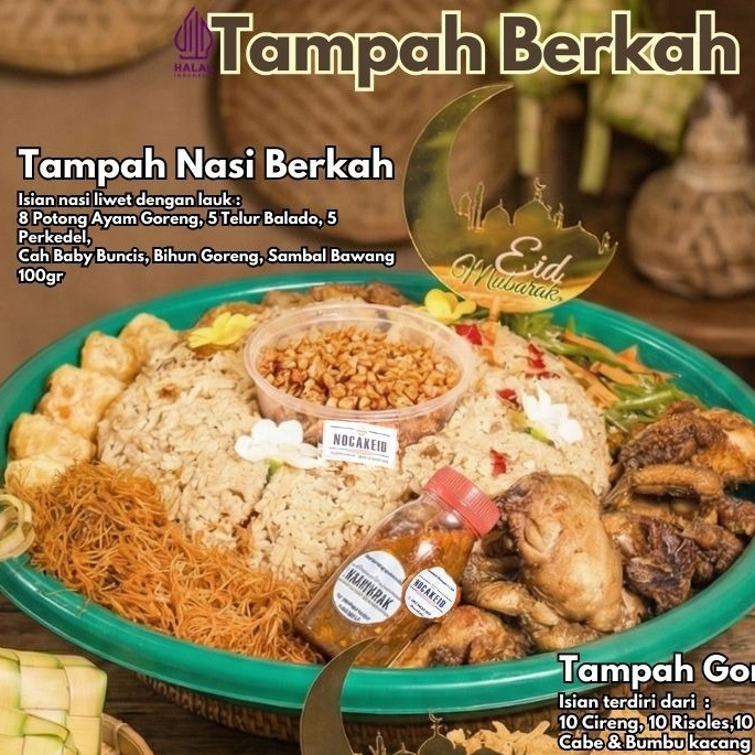 nasi berkah ramadhan/nasi liwet/nasi kuning/nasi tampah/hampers unik/menu berbuka/hampers unik/hampe