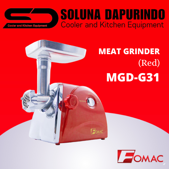 FOMAC Meat Grinder (Red) MGD-G31 / MGDG31 / MGD G31