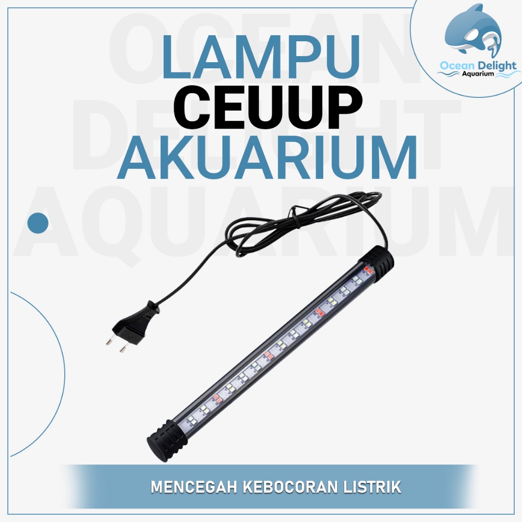 Lampu LED Celup Akuarium Pencahayaan Aquascape Serbaguna  20CM-70CM