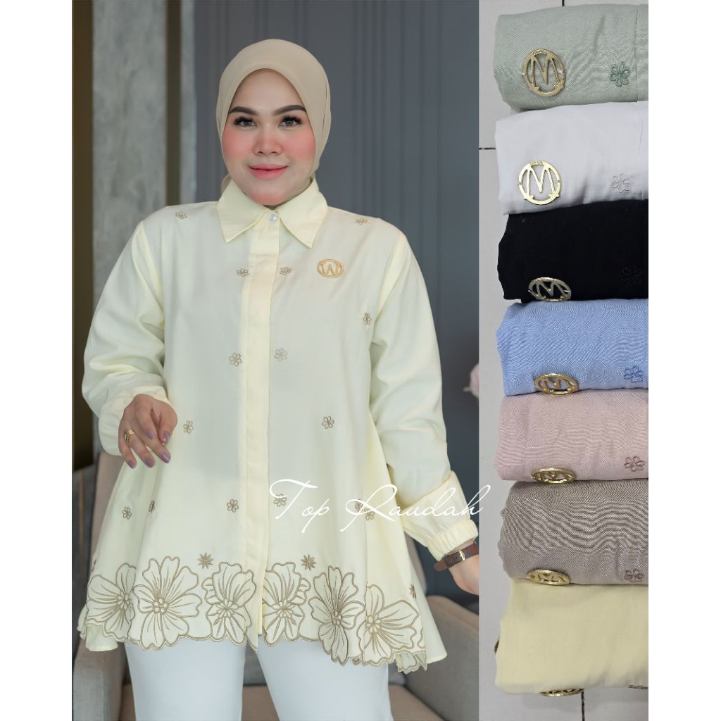Winody Atasan Top Raudhah Blouse Winody