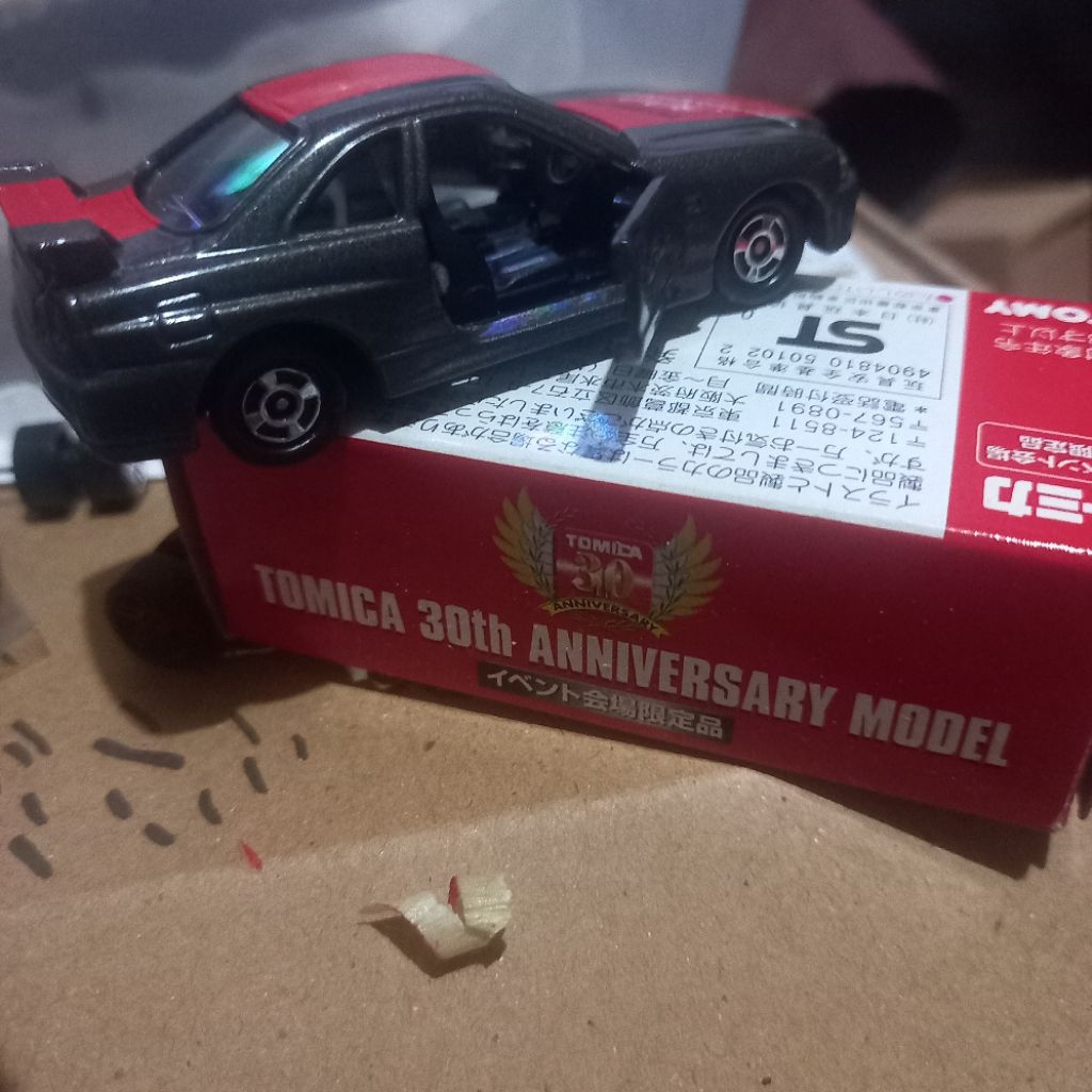 bkn Hotwheels TOMICA TOMY SPECIAL EDITION 30TH ANNIVERSARY NISSAN SKYLINE GT R34 JDM not Porsche Ecl