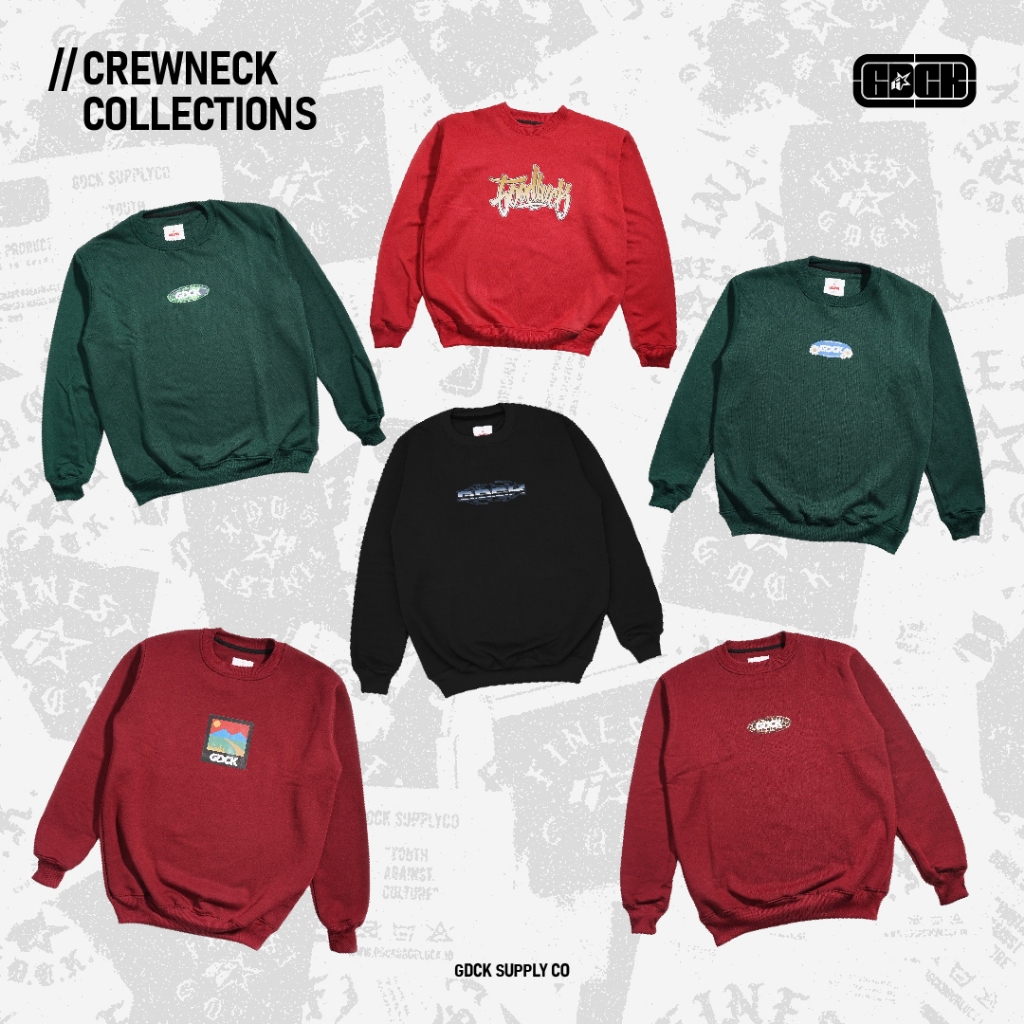 GDCK CREWNECK / Sweater / Sweatshirt / Outer / PROMO CREWNECK GDCK ALL VARIAN