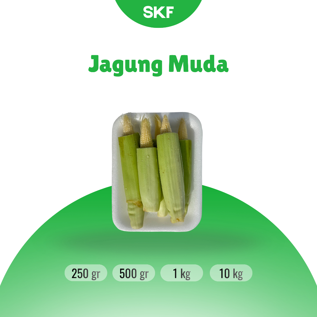 Jagung Muda Mini - Manis dan Segar
