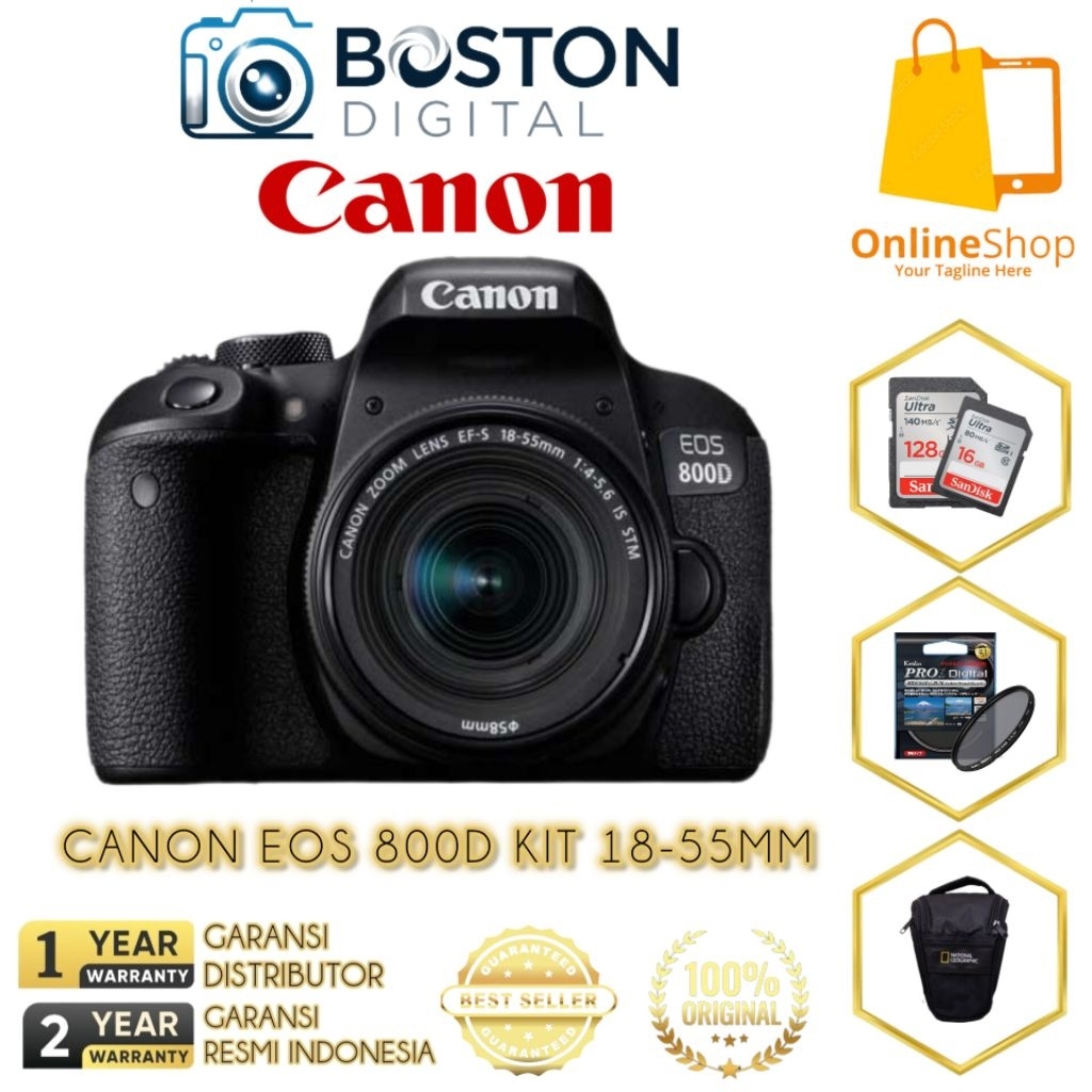 CANON EOS 800D KIT 18-55MM / CANON 800D KIT 18-55MM / CANON 800D