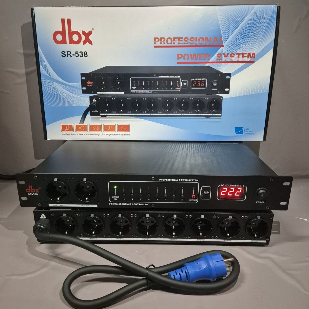 POWER SEQUENCER DBX SR-538 DBX SR 538 CONTROLLER