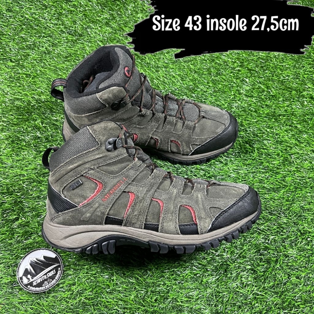 Sepatu Outdoor Gunung Hiking Merrell Size 43