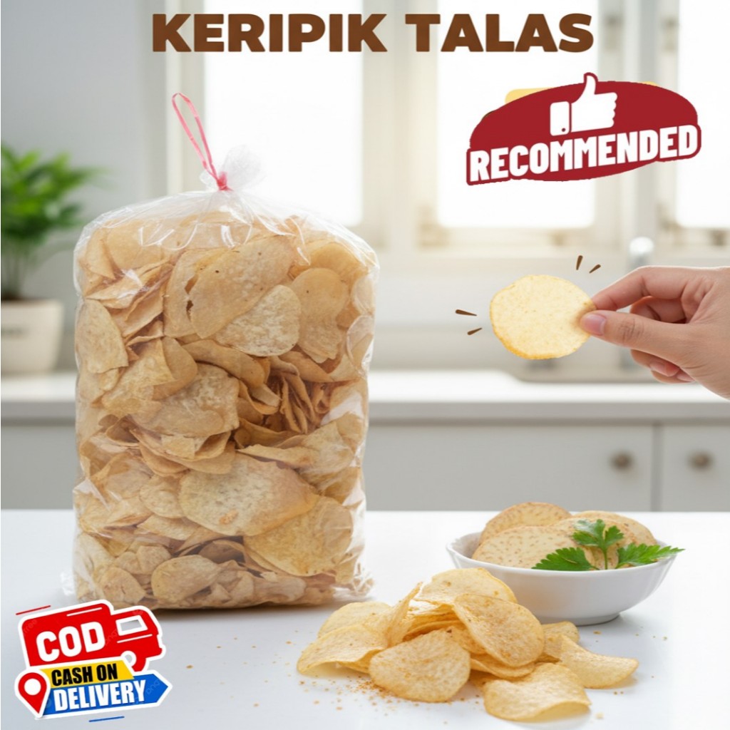 KERIPIK TALAS KILOAN /KERIPIK KIMPUL MBOTE HOMEMADE