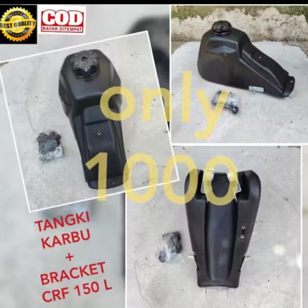 TANGKI CRF 150 KARBU PLUS BRACKET TANGKI CRF150 TENGKI CRF 150