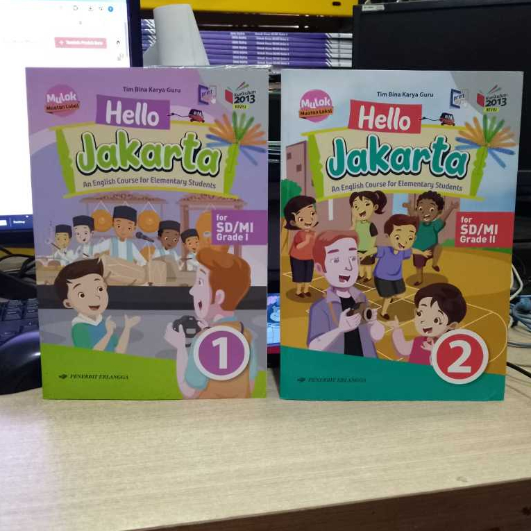 Buku Hello Jakarta SD MI Kelas 1-6 Erlangga