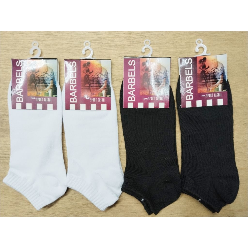 Kaos kaki sport mata kaki (pendek) Barbels grosir 1 lusin