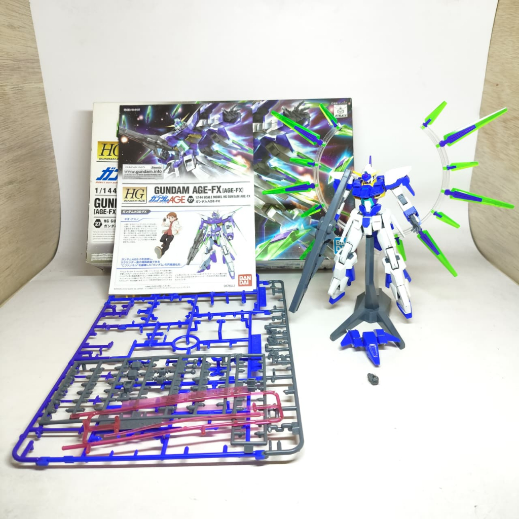 Bandai HG Age FX / Gundam 1/144 2nd Sudah Rakit H153