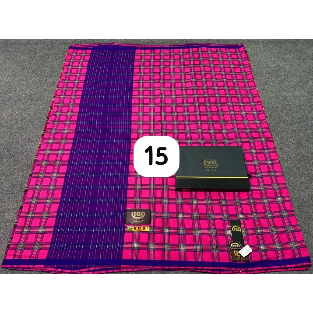 sarung BHS KBS,KKP,KKR ROYAL SUTERA SPUNSILK 140 GOLD ORIGINAL