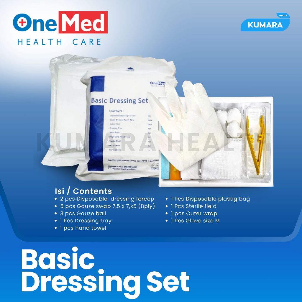 ONEMED - Basic Dressing Set Perawatan Luka Sekali Pakai